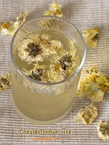 Chrysanthemum Tea Recipe 菊花茶