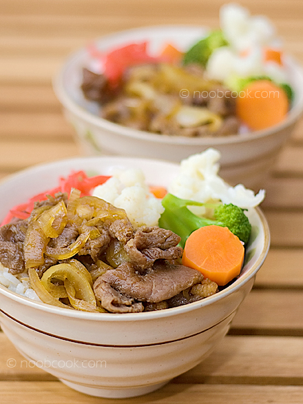 Delicious Gyudon (Beef on Rice)