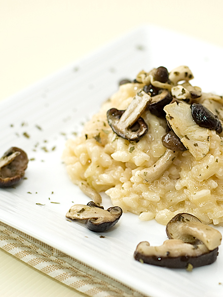 Mushroom Lover's Risotto