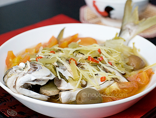 Teochew Steamed Fish