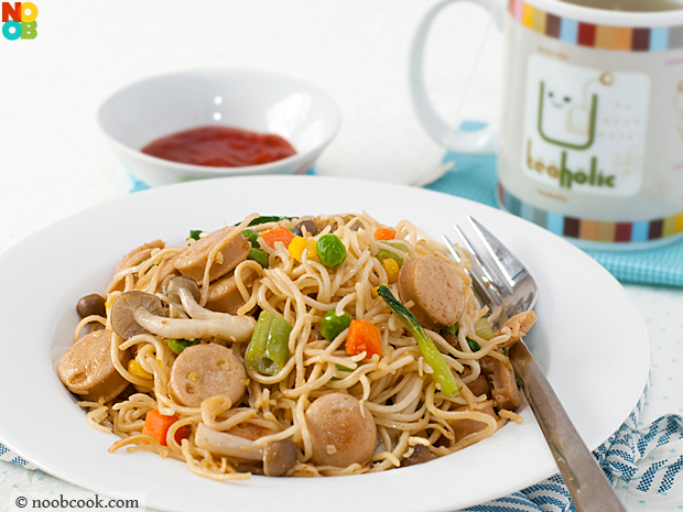 Stir-fried Egg Noodles