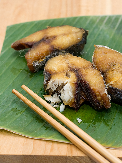 Deep fried Tenggiri Fish