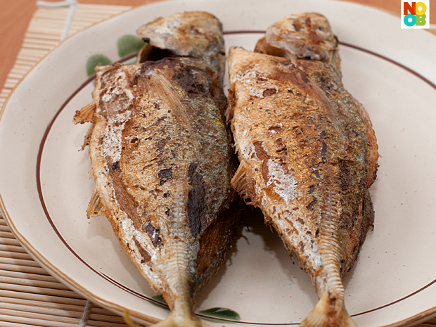 Pan-fried fish stuffed with chilli paste recipe