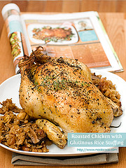 Roasted Chicken with Glutinous Rice Stuffing