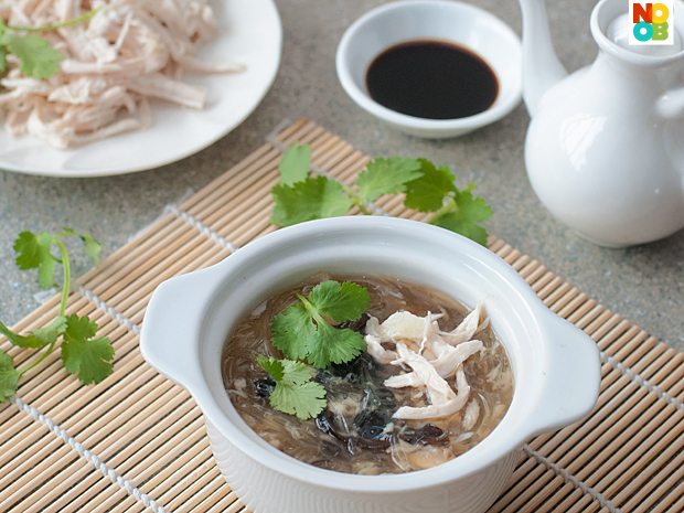 Hong Kong-Style Fake Shark Fin Soup