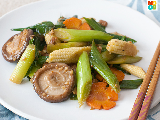 Stir-fry Chinese Leeks Recipe