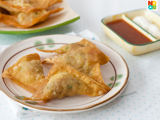 crispy chinese dumpling recipeimage