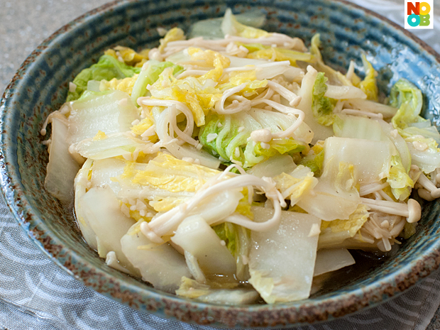 Stir-fried Napa Cabbage