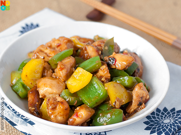 Chinese-style Black Bean Sauce Chicken