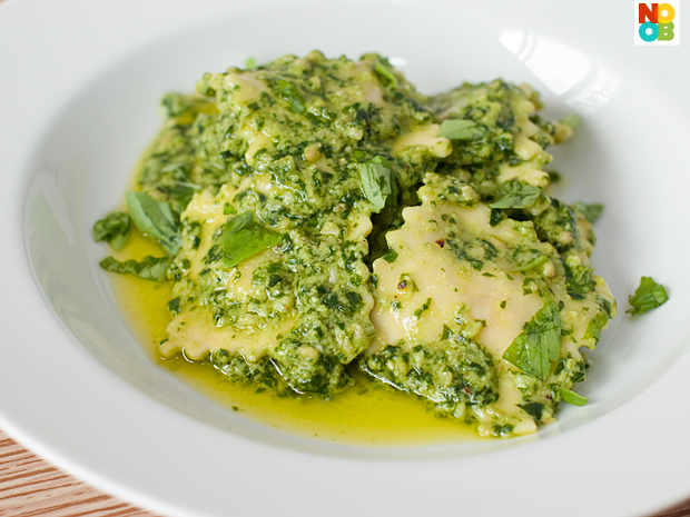 Ravioli Pesto Recipe