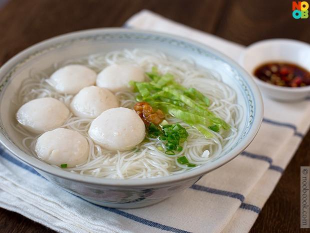 Fish Ball Noodles Soup