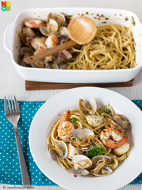 seafood spaghetti