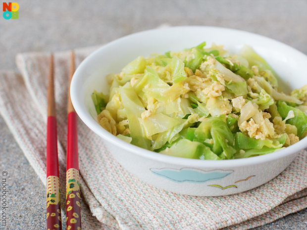 Cabbage with Eggs