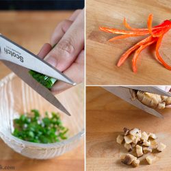 How to cut vegetables