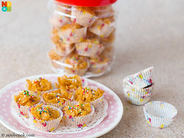 Honey Cornflakes Cups (Honey Joys)