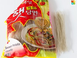 Korean sweet potato noodles (dangmyeon)
