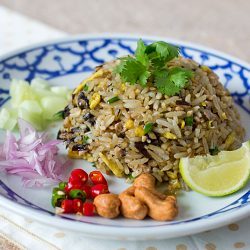 Thai Olive Fried Rice Recipe
