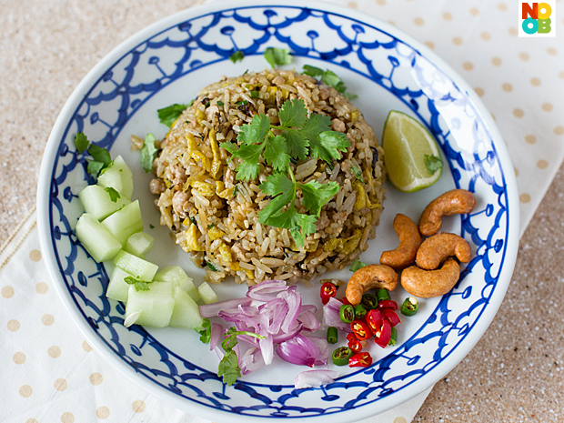 Thai Olive Fried Rice Recipe