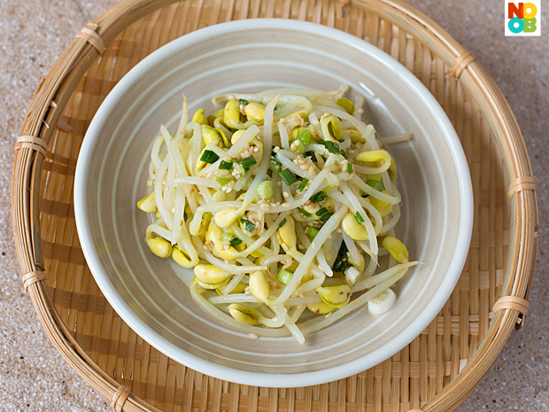 Korean Soya Bean Sprouts Salad Recipe