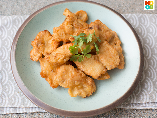 Chinese-style fried fish fillet recipe