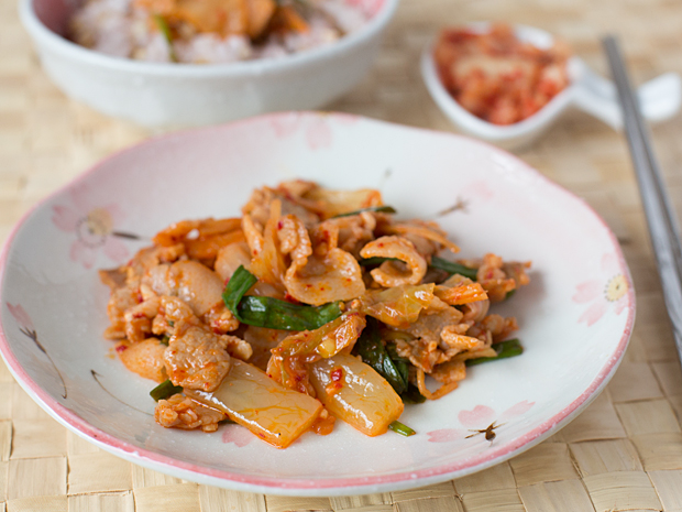Kimchi Pork Stir-Fry Recipe