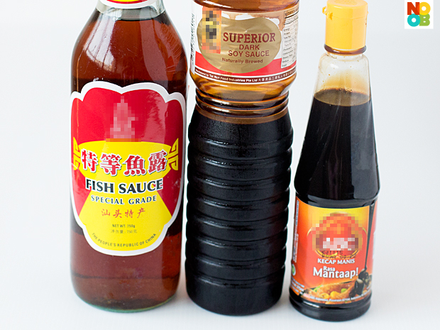Sauces for Char Kway Teow