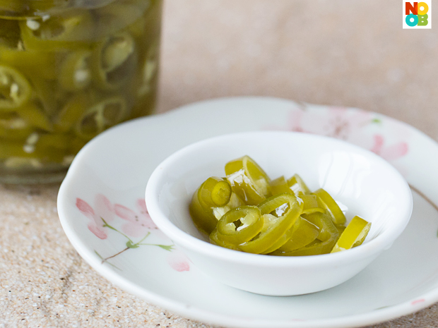 Pickled Green Chilli Recipe