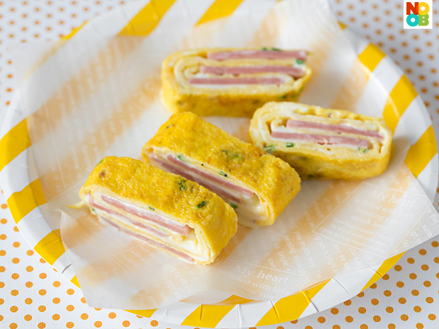 Ham and Cheese Egg Roll Recipe