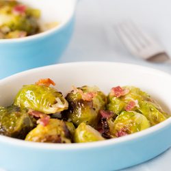 Roasted Brussels Sprouts with Bacon Recipe