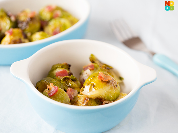 Roasted Brussels Sprouts with Bacon Recipe