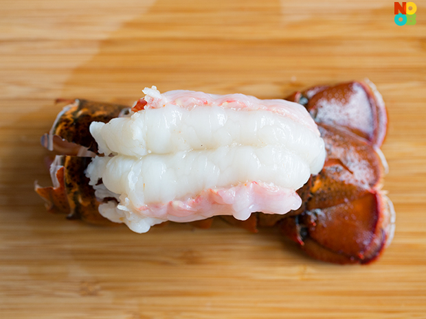How to butterfly lobster tail
