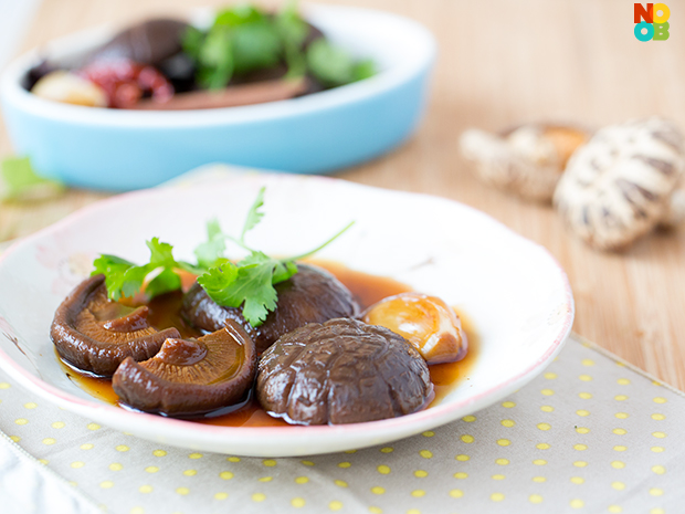 Braised Mushrooms Recipe