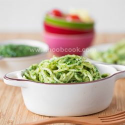 Spinach Pesto Spaghetti Recipe