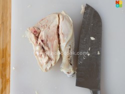 How to carve boneless chicken