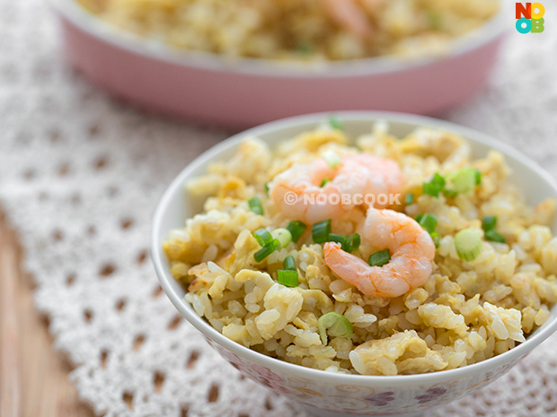 Shrimp & Egg Fried Rice Recipe