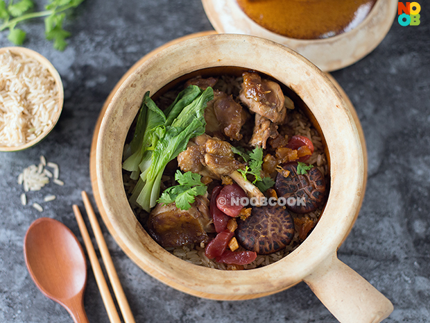 Claypot Chicken Brown Rice Recipe