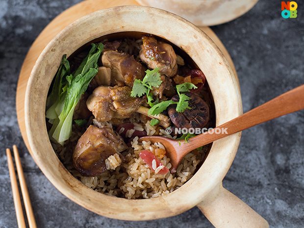 Claypot Chicken Brown Rice Recipe