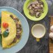 Button Mushroom Omelette Recipe