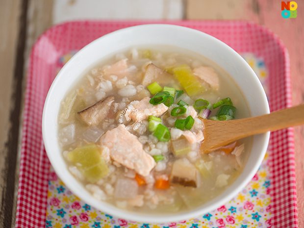 Salmon Rice Porridge Recipe