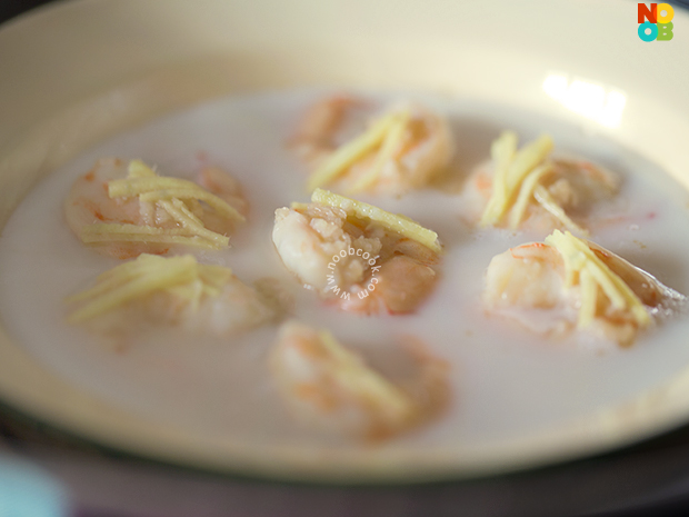 Steamed Prawn with Egg White Recipe