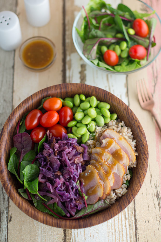 Smoked Duck Grain Bowl Salad Recipe