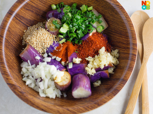 Korean Eggplant Salad Recipe