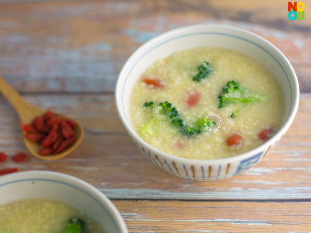 Broccoli Millet Porridge