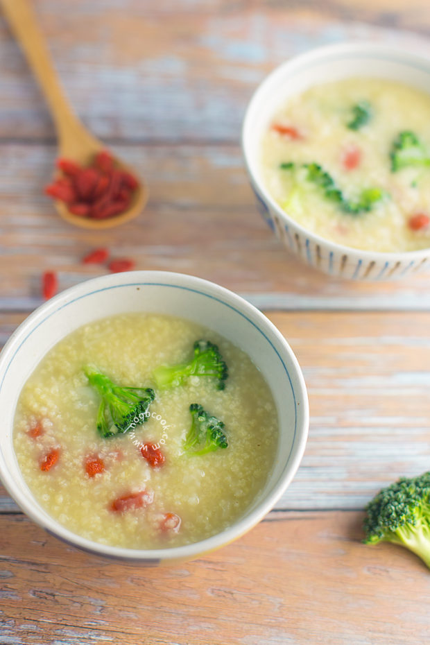 Broccoli Millet Porridge