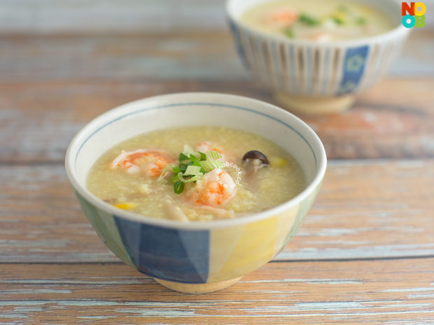 Shrimp Millet Porridge Recipe