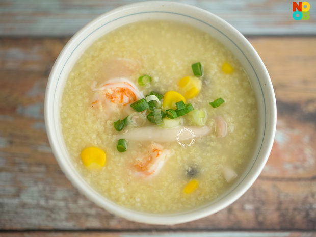 Shrimp Millet Porridge Recipe