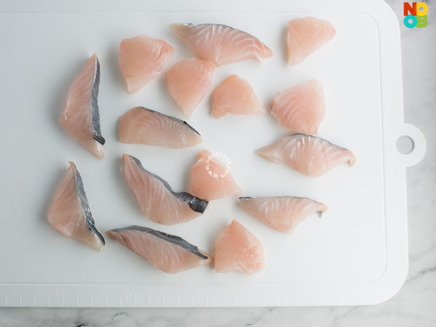 How to Prep Sliced Batang Fish (Spanish Mackeral)