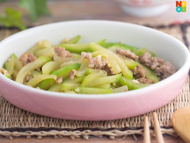 Hairy Gourd with Mince Pork Recipe