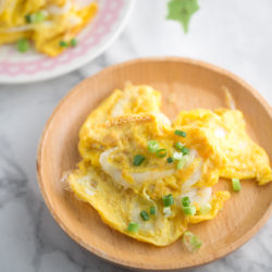 Silver Fish Omelette Recipe