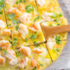 Open-Faced Prawn Omelette Recipe